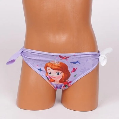 Детска монокина в лилаво с апликация