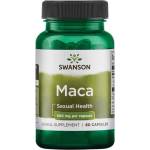 Swanson Maca, 500 mg, 60 капсули, Swanson (SWP011)