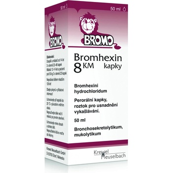 BROMHEXIN KM POR 8MG/ML POR GTT SOL 1X50ML
