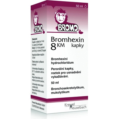 BROMHEXIN KM POR 8MG/ML POR GTT SOL 1X50ML