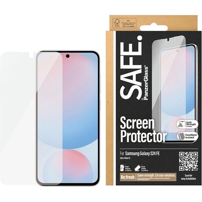 Safe Стъклен протектор SAFE - Ultra Wide Fit, Galaxy S24 FE, прозрачен (5715685012167)