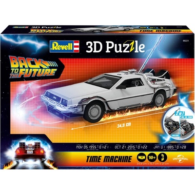 Revell 3D Puzzle Návrat do budúcnosti - DeLorean 157 ks