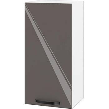 ИРИМ Горен кухненски шкаф Сити БФ-Антрацит гланц-05-16 35 см