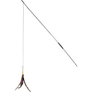 Flamingo cat toy - Играчка за котки - въдица с перо