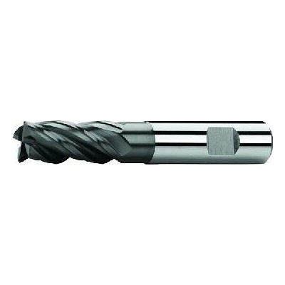 ZPS-FN Fréza válcová čelní 4x11x57, Z4,35°-38°, DIN 6527L, SK, AlCrN, N