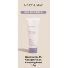 Mary&May White Collagen cleansing foam 1,5 g (vzorek)