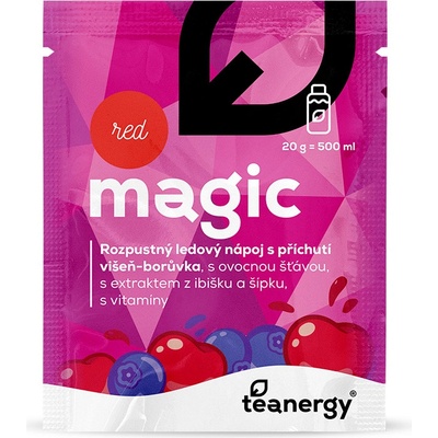 Teanergy Red Magic ovocný ledový čaj rozpustný 20 g