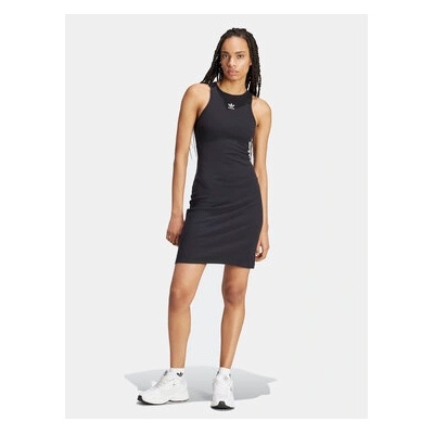 Adidas Ежедневна рокля Essentials IT9881 Черен Slim Fit (Essentials IT9881)