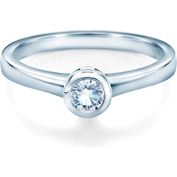 SAVICKI Годежен пръстен savicki: бяло злато, диамант