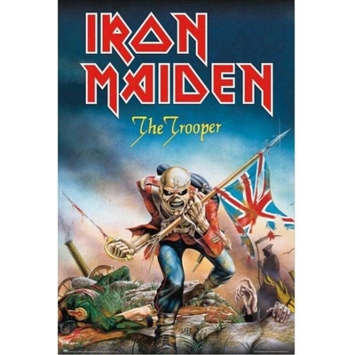 Plagát, Obraz - Iron Maiden - The Trooper, 61 × 91.5 cm