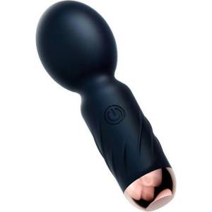 SuperLove Roundy Magic Vibrating Wand Stimulator Black