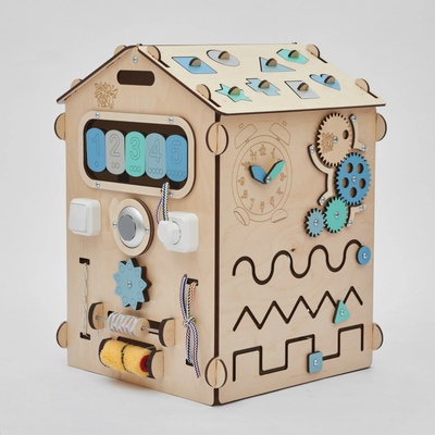 BusyKids Activity board Domček mätový