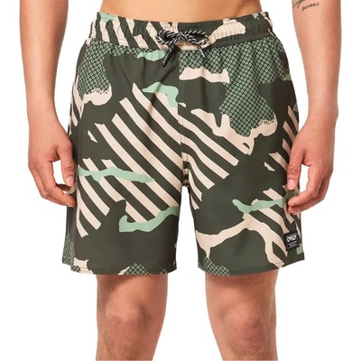 Oakley Бански гащета Oakley Grip Camo RC 18´´ swimming shorts - Green (Green Stripe / Grip Camo)