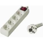 PremiumCord Power strip PremiumCord 4 sockets 10 m white (pp4k10)