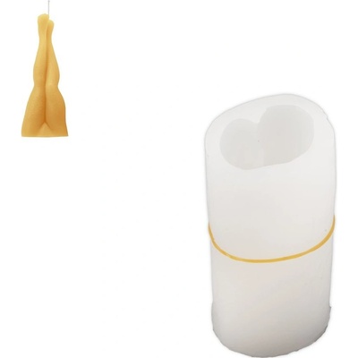 Manumi Silikonová forma na odlévání kreativní hmoty nohy 52x45x110mm 1 ks