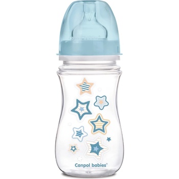 Canpol babies Антиколик шише Canpol Easy Start - Newborn Baby, 240 ml, Синьо (35/217_blu)