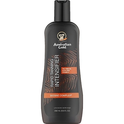 Australian Gold Rapid Tanning Intensifier Lotion Premium Tanning Lotion And Color Enhancer лосион активатор за тен унисекс 15 мл