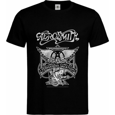 Tričko Aerosmith Permanent Vacation černá