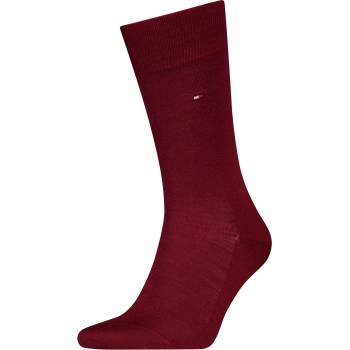 Tommy Hilfiger Чорапи Tommy Hilfiger Men's Breathable Crew Socks - Burgundy