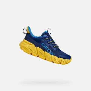 GEOX Тъмносини момчешки маратонки Geox Flexyper Fast Geox | Sin | Момчешки | 37