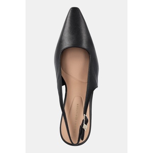 Tommy Hilfiger Кожени обувки с тънък ток SQUARED TOE HIGH HEEL SLINGBACK (FW0FW08636)