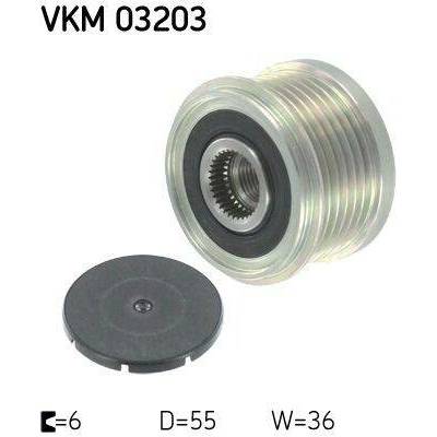 Předstihová spojka SKF VKM 03203