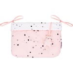 KikkaBoo Кош за памперси с връзки Bear with me Pink (31108060056)