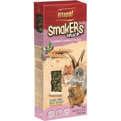 Vitapol Smakers Люцерна пръчици за гризачи 110г