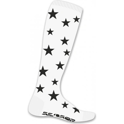Sensor ponožky Thermosnow Stars biele
