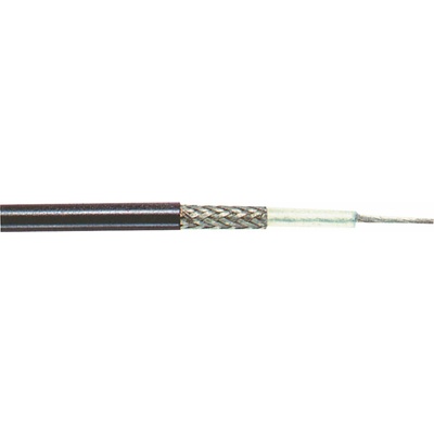 Tasker Koaxiální Kabel na Cívce RG58 5.0 mm 100 m Černá