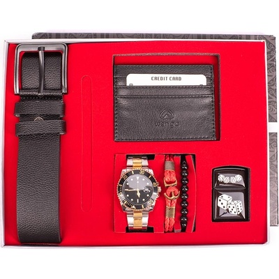 Base Подаръчна кутия за мъже - 20230921010 (408043_Черно)