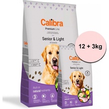 Calibra Dog Premium Line Senior & Light 15 kg