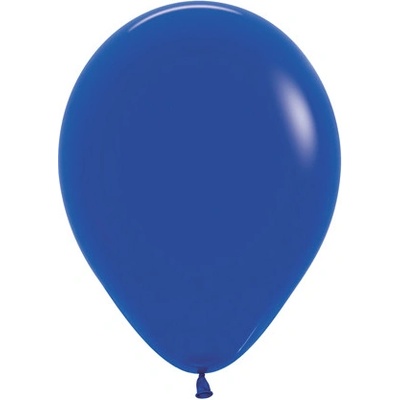 Balón solid 25 cm tmavo modrý