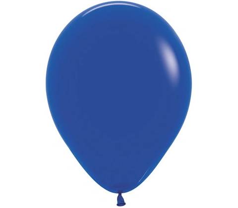 Balón solid 25 cm tmavo modrý