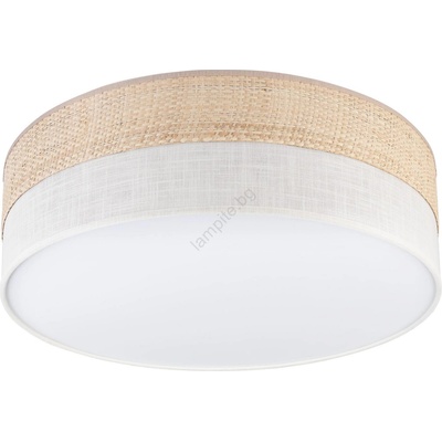 LAMKUR Led таванно осветително тяло sirja boho led/36w/230v диам. 45 см бежово/кремаво (la59860)