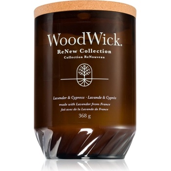 Image 1 of WoodWick Renew Lavender & Cypress ароматна свещ 368 гр