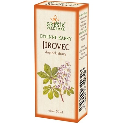 Grešík Kvapky Jírovec/ Pagaštan 50 ml