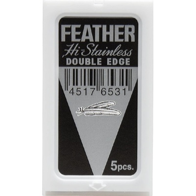 Feather Hi-Stainless žiletky 5 ks