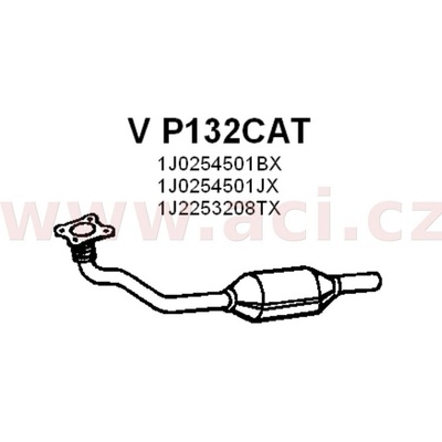 katalyzátor FENNO/IMASAF/EBERSPACHER V P132CAT