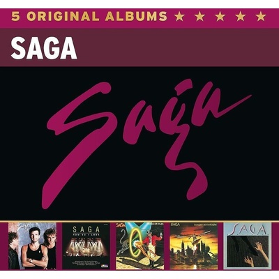 Saga - 5 Original Albums Vol.1 CD