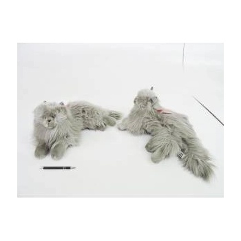 BEPPE Persian cat lying gray 36cm
