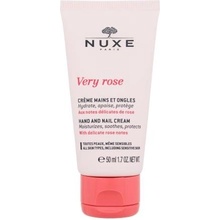 NUXE Very Rose Hand And Nail Cream hydratačný, upokojujúci a ochranný krém na ruky a nechty 50 m