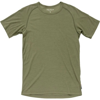 Devold Мъжко мериносово термобельо Devold Lauparen Merino 190 Base Tee Merino base layer - Lichen (015-2114-0313)