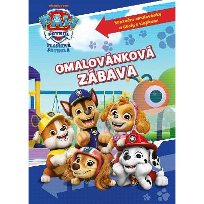 Tlapková patrola Omalovánková zábava