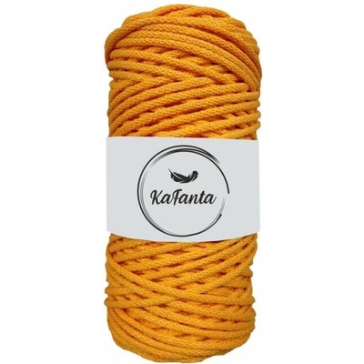 Bavlnená šnúra KaFanta 3 mm - žltá
