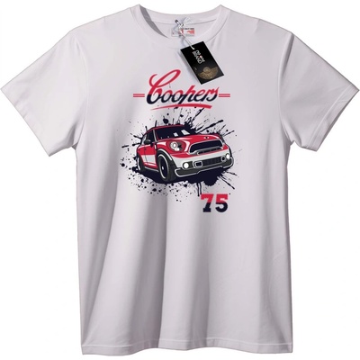 NOONEBRAND Тениска Coopters 75 Кола - XL, Black