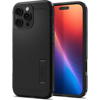 Spigen Spigen Tough Armor MagSafe калъф за iPhone 16 Pro, черен