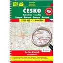 Mapy a průvodci Česko atlas A4 spirála 1:15 SC