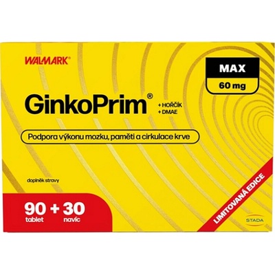 Walmark GinkoPrim MAX 90+30 tablet Promo 2025