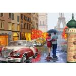 DIMEX ART Флизелинов фототапет винтидж плакат от париж 375 x 250 см